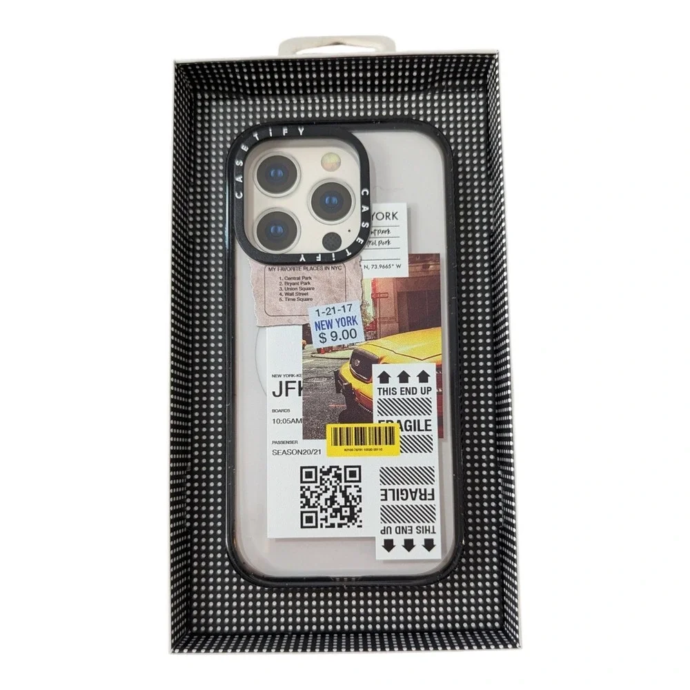 M1-O CASETiFY Impact MagSafe‎ Case for Apple iPhone 15 Pro - New York